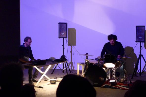Performance musicale, Guillaume Durrieu & Gabriel Hibert, Printemps de septembre, BBB centre d'art