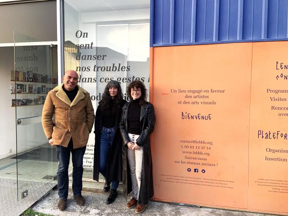 Rencontres professionnelles avec Eric Mangion, Audrey Martin, Liza Maignan © BBBProfession artiste 2024 © BBB centre d’art
